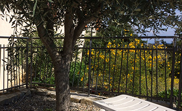 Barrière de piscine en fer